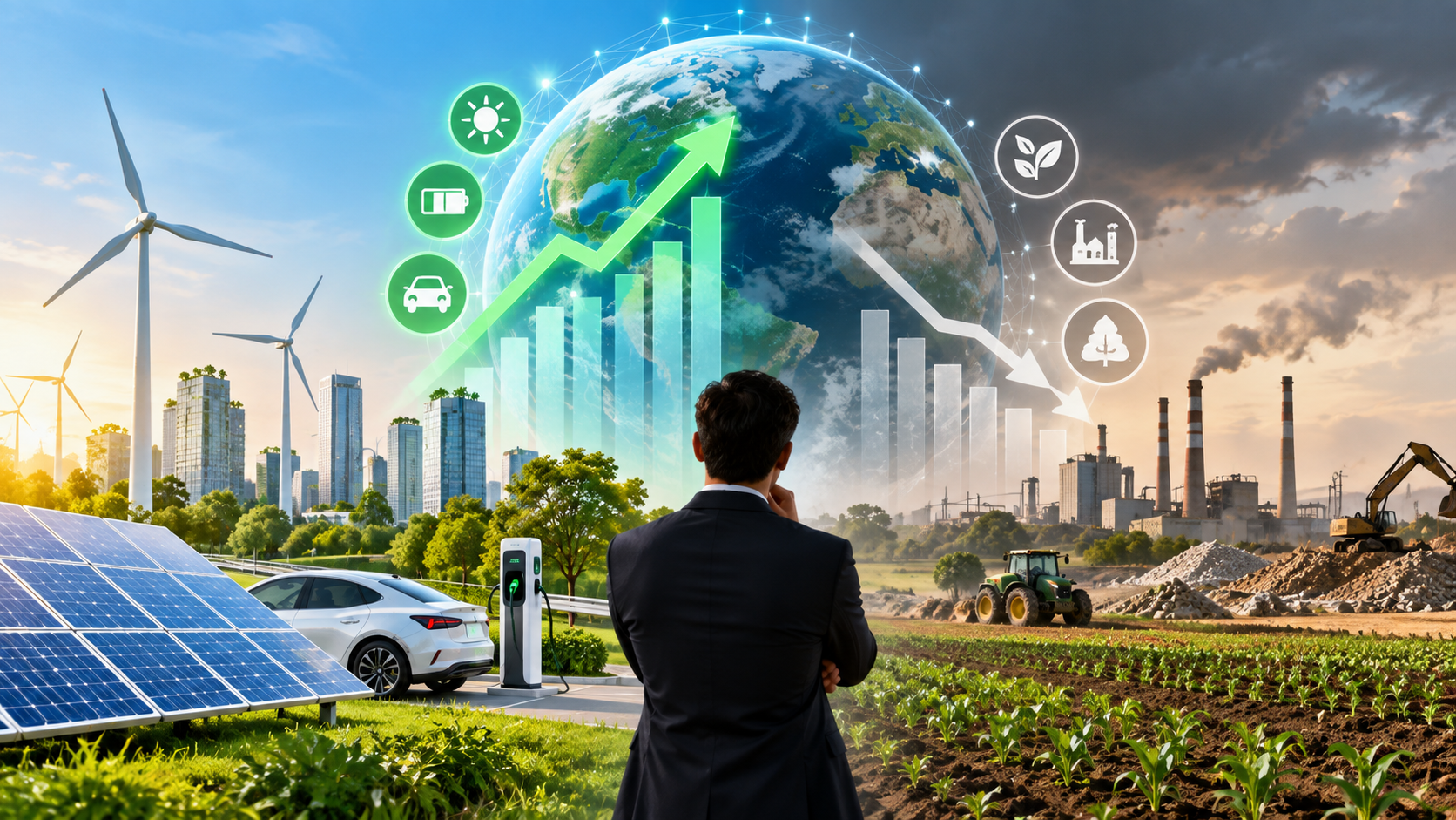 $17 Trillion Invested in Sustainable Tech, But Progress Diverges: Bain